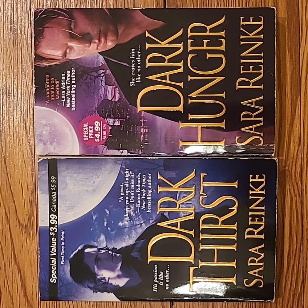 2 Sara Reinke Paperback Vampire Novels  (Bundle)